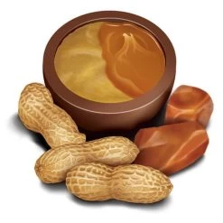 Madelaine Duets Peanut Butter & Caramel Filled Chocolate Truffles: 48-Piece Box -Snack Store madelaine duets peanut butter and caramel filled chocolate truffles 48 piece box candy warehouse 3