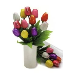 Madelaine Foiled Milk Chocolate Tulips Candy: 6-Piece Bouquet -Snack Store madelaine foiled milk chocolate tulips candy 6 piece bouquet candy warehouse 4 5d221e40 5bf1 40a7 8d34 b8631c5b1b46
