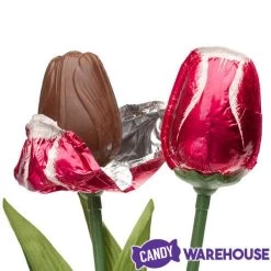 Madelaine Foiled Milk Chocolate Tulips Candy: 6-Piece Bouquet -Snack Store madelaine foiled milk chocolate tulips candy 6 piece bouquet candy warehouse 5 0d1eebc4 ae71 4158 bb64 05f0e1707a0e