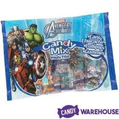 Marvel Avengers Pinata Candy Mix: 45-Piece Bag 5 Marvel Avengers Pinata Candy Mix: 45-Piece Bag -Snack Store marvel avengers pinata candy mix 45 piece bag candy warehouse 3