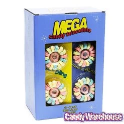 Mega Candy Bracelets 2-Packs: 12-Piece Box -Snack Store mega candy bracelets 2 packs 12 piece box candy warehouse 3