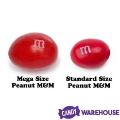 Mega M&M's Candy - Peanut: 9.6-Ounce Bag -Snack Store mega mandm s candy peanut 9 6 ounce bag candy warehouse 4