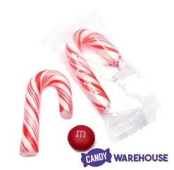 Mini Candy Canes - Red And White: 45-Piece Jar -Snack Store mini candy canes red and white 45 piece jar candy warehouse 7