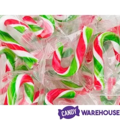 Mini Candy Canes - Red, Green, And White: 45-Piece Jar 10 Mini Candy Canes - Red, Green, And White: 45-Piece Jar -Snack Store mini candy canes red green and white 45 piece jar candy warehouse 3