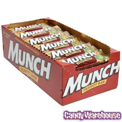 Munch Nut Candy Bars: 36-Piece Box -Snack Store munch nut candy bars 36 piece box candy warehouse 3