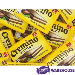 Nutresa Cremino Bicolore Hazelnut Flavored Cocoa Praline Candy Bars: 24-Piece Pack -Snack Store nutresa cremino bicolore hazelnut flavored cocoa praline candy bars 24 piece pack candy warehouse 3