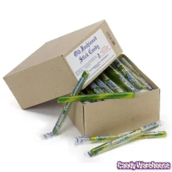 Old Fashioned Hard Candy Sticks - Lemon Lime: 80-Piece Box -Snack Store old fashioned hard candy sticks lemon lime 80 piece box candy warehouse 4 5927b816 09b0 44ff bbb4 539657740476