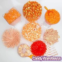 Orange Candy Buffet Kit: 25 To 50 Guests -Snack Store orange candy buffet kit 25 to 50 guests candy warehouse 5