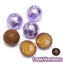 Palmer Foiled Caramel Filled Chocolate Candy Balls - Lavender: 5LB Bag 7 Palmer Foiled Caramel Filled Chocolate Candy Balls - Lavender: 5LB Bag -Snack Store palmer foiled caramel filled chocolate candy balls lavender 5lb bag candy warehouse 4