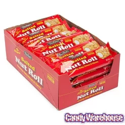 Pearson's Salted Nut Roll Candy Bars: 24-Piece Box -Snack Store pearson s salted nut roll candy bars 24 piece box candy warehouse 6
