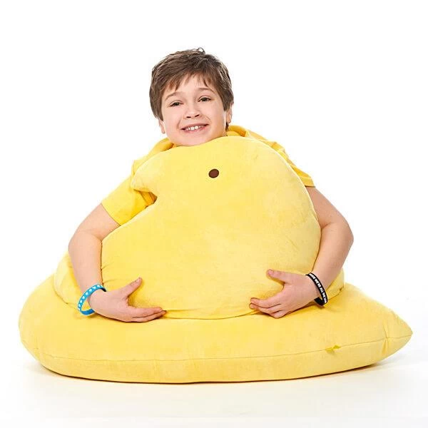 Peeps Giant Plush Yellow Chick Pillow 1 Peeps Giant Plush Yellow Chick Pillow