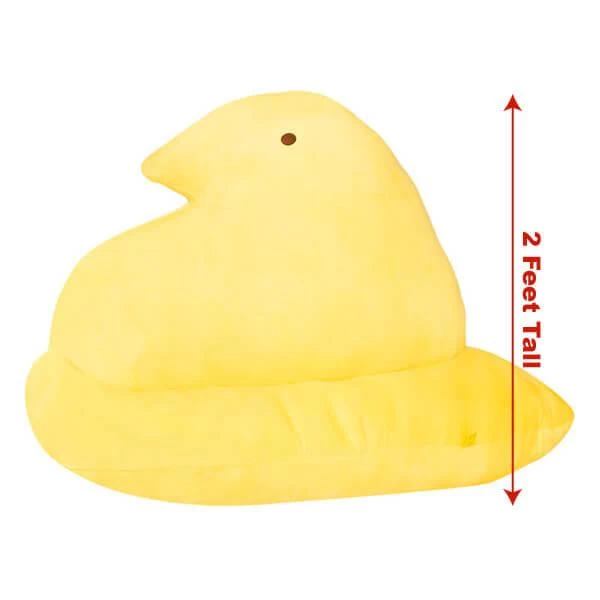 Peeps Giant Plush Yellow Chick Pillow 2 Peeps Giant Plush Yellow Chick Pillow - Image 2
