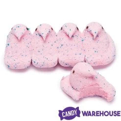 Peeps Marshmallow Chicks Candy - Cotton Candy: 5-Piece Pack -Snack Store peeps marshmallow chicks candy cotton candy 5 piece pack candy warehouse 3