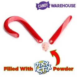 Pixy Stix Candy Canes: 9-Piece Box -Snack Store pixy stix candy canes 9 piece box candy warehouse 4