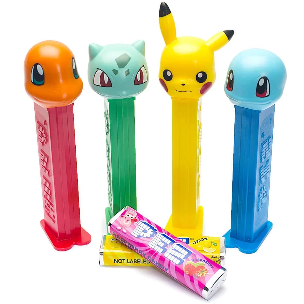 Pokemon PEZ Dispenser Candy Packs: 12-Piece Set 1 Pokemon PEZ Dispenser Candy Packs: 12-Piece Set