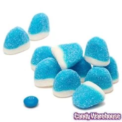 Pufflettes Gummy Bites - Blue Raspberry: 1KG Bag -Snack Store pufflettes gummy bites blue raspberry 1kg bag candy warehouse 5