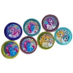 Rainbow Unicorn Foiled Milk Chocolate Coins In Mesh Bags: 18-Piece Box -Snack Store rainbow unicorn foiled milk chocolate coins in mesh bags 18 piece box candy warehouse 4