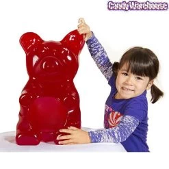 Red 26-Pound Party Gummy Bear -Snack Store red 26 pound party gummy bear candy warehouse 4