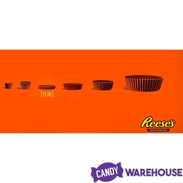 Reese's Thins Dark Chocolate Peanut Butter Cups Candy: 7.37-Ounce Bag 5 Reese's Thins Dark Chocolate Peanut Butter Cups Candy: 7.37-Ounce Bag - Image 5