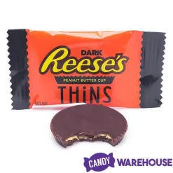 Reese's Thins Dark Chocolate Peanut Butter Cups Candy: 7.37-Ounce Bag 11 Reese's Thins Dark Chocolate Peanut Butter Cups Candy: 7.37-Ounce Bag -Snack Store reese s thins dark chocolate peanut butter cups candy 7 37 ounce bag candy warehouse 6