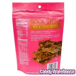 Roca Thins Buttercrunch Toffee Candy - Milk Chocolate: 5.3-Ounce Bag -Snack Store roca thins buttercrunch toffee candy milk chocolate 5 3 ounce bag candy warehouse 4