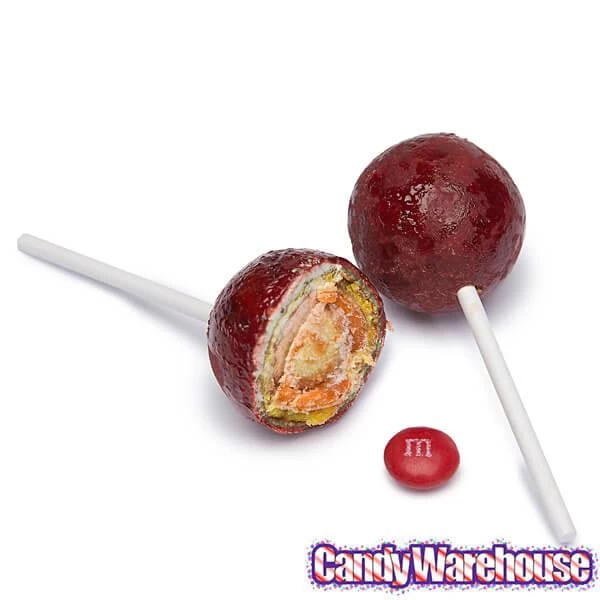 Rockaleta Gum Centered Chili Lollipops: 30-Piece Display 2 Rockaleta Gum Centered Chili Lollipops: 30-Piece Display - Image 2