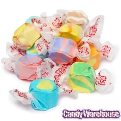 Salt Water Taffy - Tropical Assortment: 5LB Bag -Snack Store salt water taffy tropical assortment 5lb bag candy warehouse 3