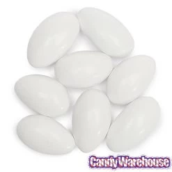 Sconza Jordan Almonds - White: 5LB Bag -Snack Store sconza jordan almonds white 5lb bag candy warehouse 4