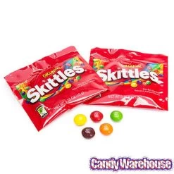 Skittles Candy Fun Size Packs: 100-Piece Box -Snack Store skittles candy fun size packs 100 piece box candy warehouse 4