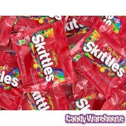 Skittles Candy Fun Size Packs: 100-Piece Box -Snack Store skittles candy fun size packs 100 piece box candy warehouse 7