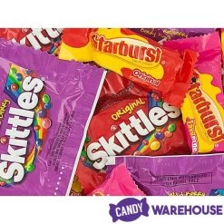 Skittles - Starburst Fun Size Treats: 255-Piece Bag 7 Skittles - Starburst Fun Size Treats: 255-Piece Bag -Snack Store skittles starburst fun size treats 255 piece bag candy warehouse 4