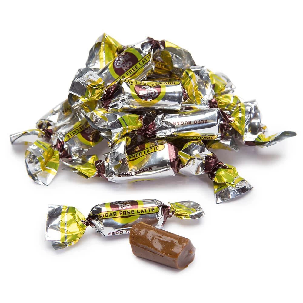 Sugar Free Coffee Rio Candy - Latte: 3LB Bag 1 Sugar Free Coffee Rio Candy - Latte: 3LB Bag