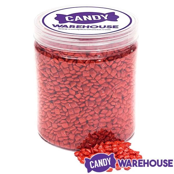 Tiny Chicle Squares Chewing Gum - Red: 1.5LB Jar 2 Tiny Chicle Squares Chewing Gum - Red: 1.5LB Jar - Image 2