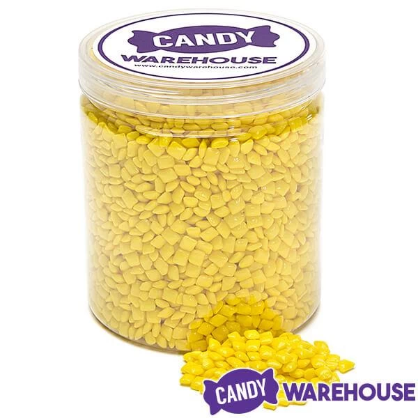 Tiny Chicle Squares Chewing Gum - Yellow: 1.5LB Jar 2 Tiny Chicle Squares Chewing Gum - Yellow: 1.5LB Jar - Image 2