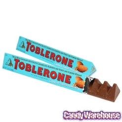 Toblerone Crunchy Salty Almond Chocolate Bars: 20-Piece Box 6 Toblerone Crunchy Salty Almond Chocolate Bars: 20-Piece Box -Snack Store toblerone crunchy salty almond chocolate bars 20 piece box candy warehouse 3