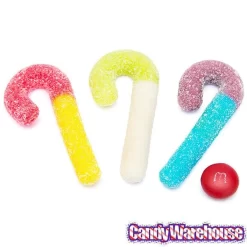 Trolli Sour Brite Mini Canes Jelly Candy Canes: 9-Ounce Bag -Snack Store trolli sour brite mini canes jelly candy canes 9 ounce bag candy warehouse 4