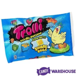 Trolli Sour Brite Square Eggs Gummy Candy: 9.5-Ounce Bag -Snack Store trolli sour brite square eggs gummy candy 9 5 ounce bag candy warehouse 5