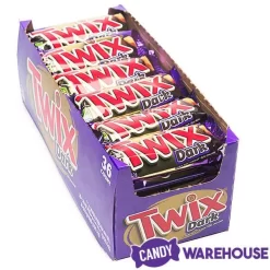 Twix Dark Chocolate Candy Bars: 36-Piece Box -Snack Store twix dark chocolate candy bars 36 piece box candy warehouse 3