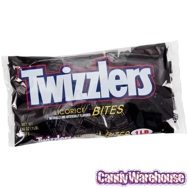 Twizzlers Licorice Bites - Black: 16-Ounce Bag 2 Twizzlers Licorice Bites - Black: 16-Ounce Bag - Image 2