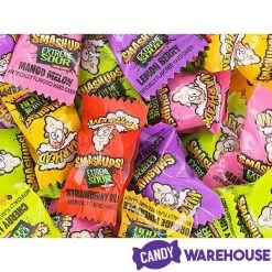 WarHeads Smashups Extreme Sour Hard Candy 3.25-Ounce Packs: 12-Piece Box -Snack Store warheads smashups extreme sour hard candy 3 25 ounce packs 12 piece box candy warehouse 3