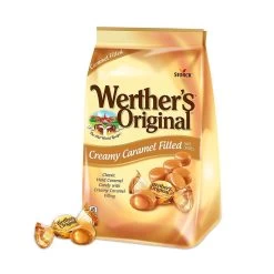 Werther's Original Creamy Caramel Filled Hard Candy: 27-Ounce Bag -Snack Store werther s original creamy caramel filled hard candy 27 ounce bag candy warehouse 3