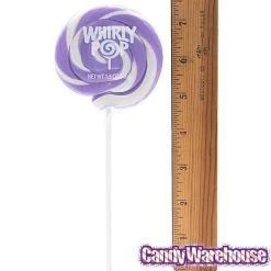 Whirly Pop 1.5-Ounce Swirl Suckers - Lavender Purple: 24-Piece Display -Snack Store whirly pop 1 5 ounce swirl suckers lavender purple 24 piece display candy warehouse 4 e054eb98 b92a 416d 8381 9adc56e45a4a