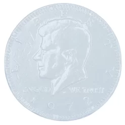 White Foiled Milk Chocolate Coins: 1LB Bag