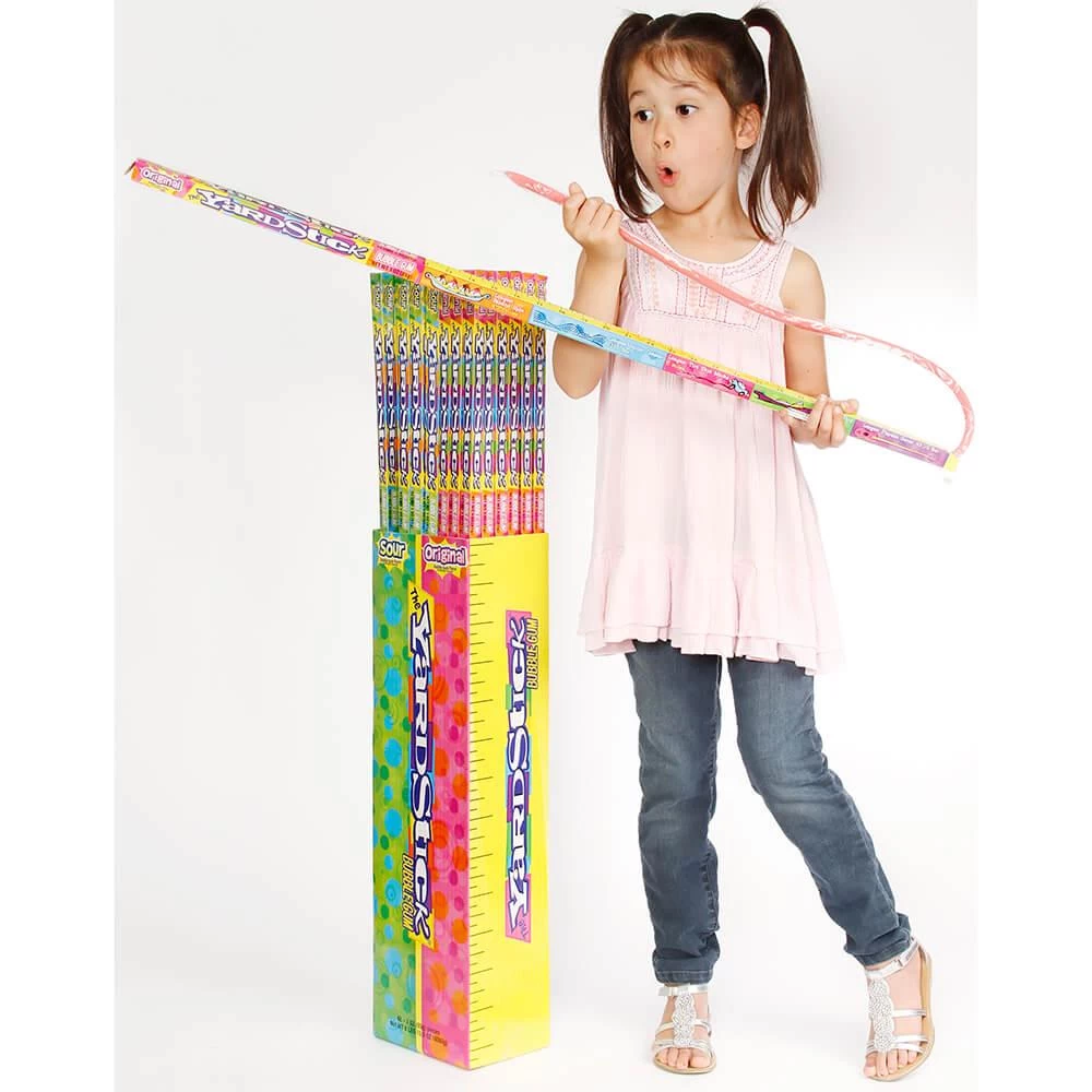 Yard Stick Bubblegum: 48-Piece Box 1 Yard Stick Bubblegum: 48-Piece Box